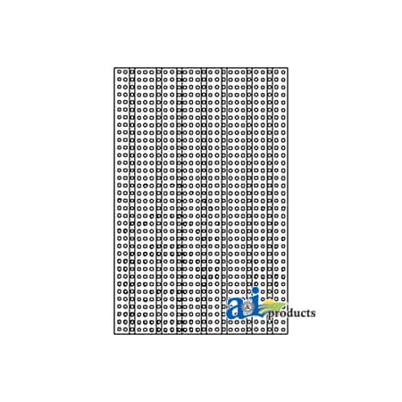 A & I Products Screen, Front Grille (2 used) 21" x14" x1" A-A4316R